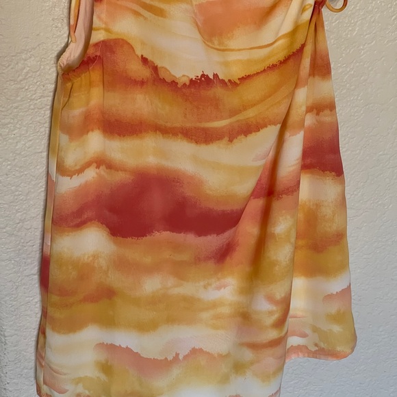 Sunset Ruched Mini Sundress - Picture 4 of 11